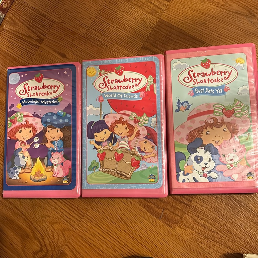 Strawberry Shortcake VHS Movies